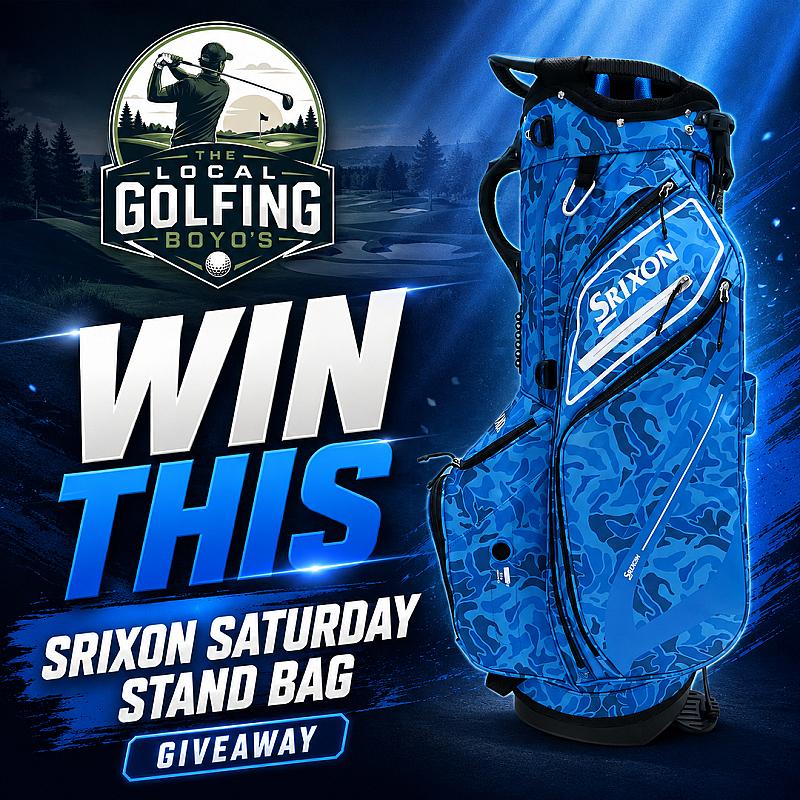 Srixon Saturday Stand Bag - Blue Camo