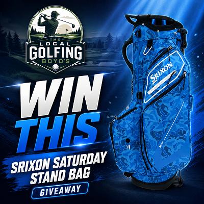 Srixon Saturday Stand Bag - Blue Camo