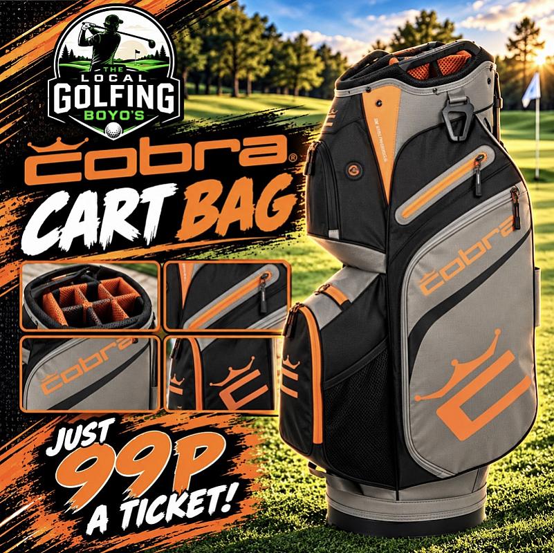 COBRA SIGNATURE GOLF CART BAG