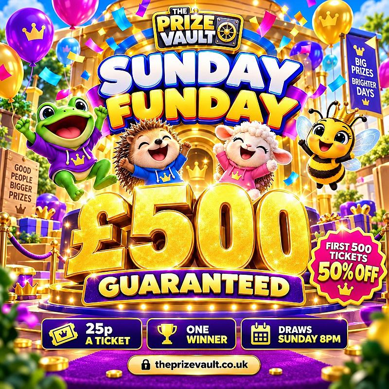 Sunday Funday — £500 Guaranteed