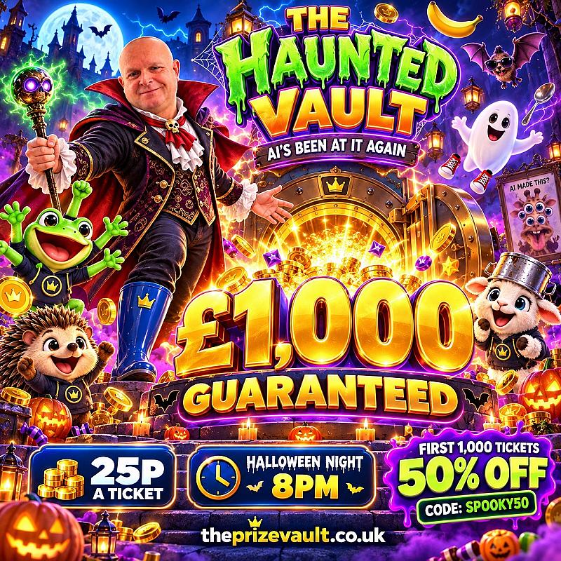 The £1,000 Haunted Vault 🎃
