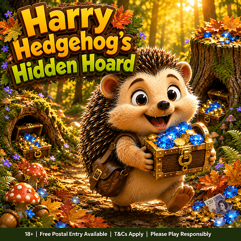 🦔 Harry Hedgehog’s Hidden Hoard