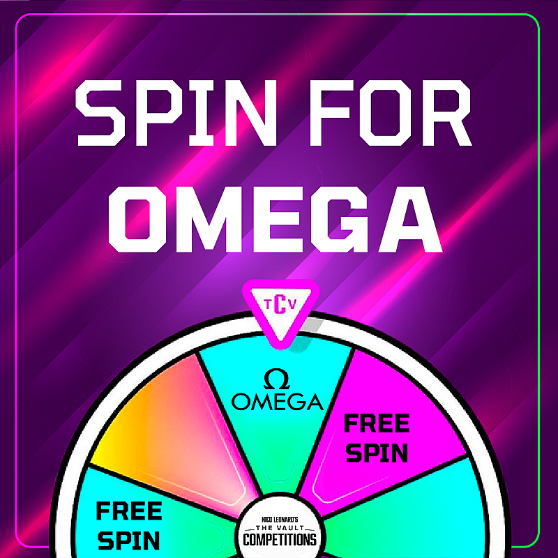 SPIN FOR OMEGA #2 + £250 END DRAW