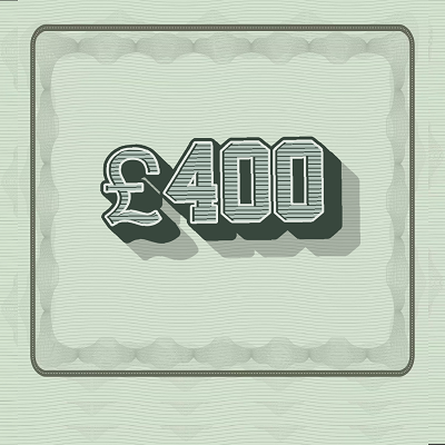 £400 CASH