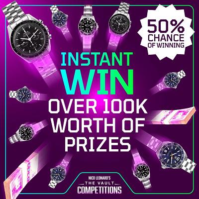 50% CHANCE INSTA-WIN WITH OVER £100,000 worth of PRIZES #2 +£500 END DRAW