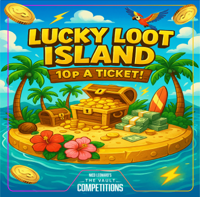5 EXTRA LUCKY LOOT ISLAND TICKETS