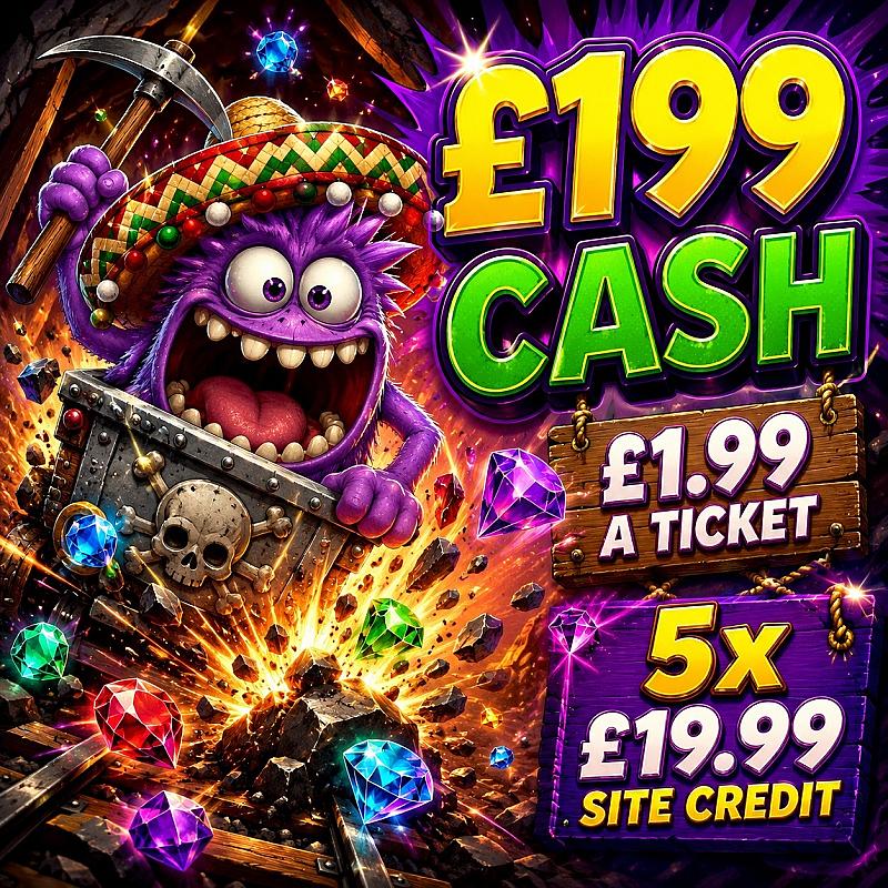 £199 Cash Only 250 Tickets 🎟️ 💎