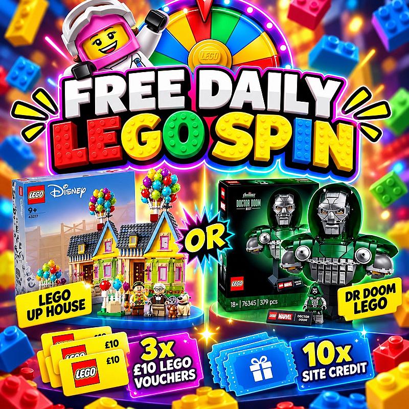 Free Daily Lego Spin 🔥
