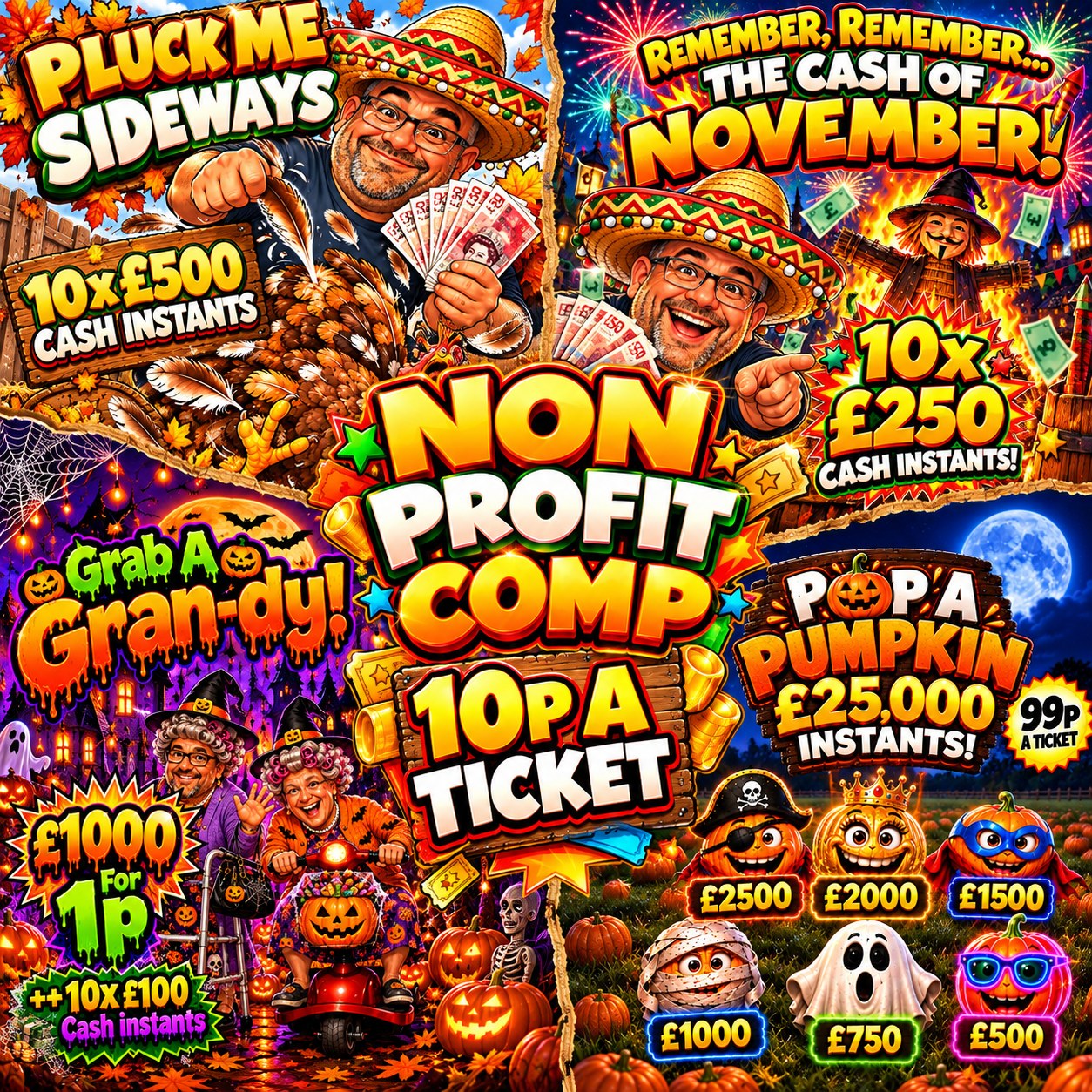 Non Profit Comp #9 10p A Ticket