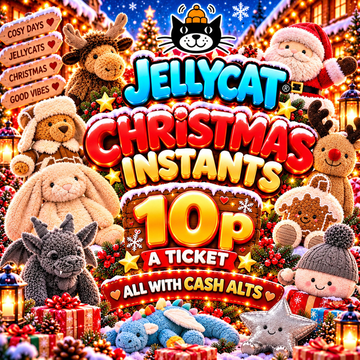 JellyCat Instants Or Cash Alt!