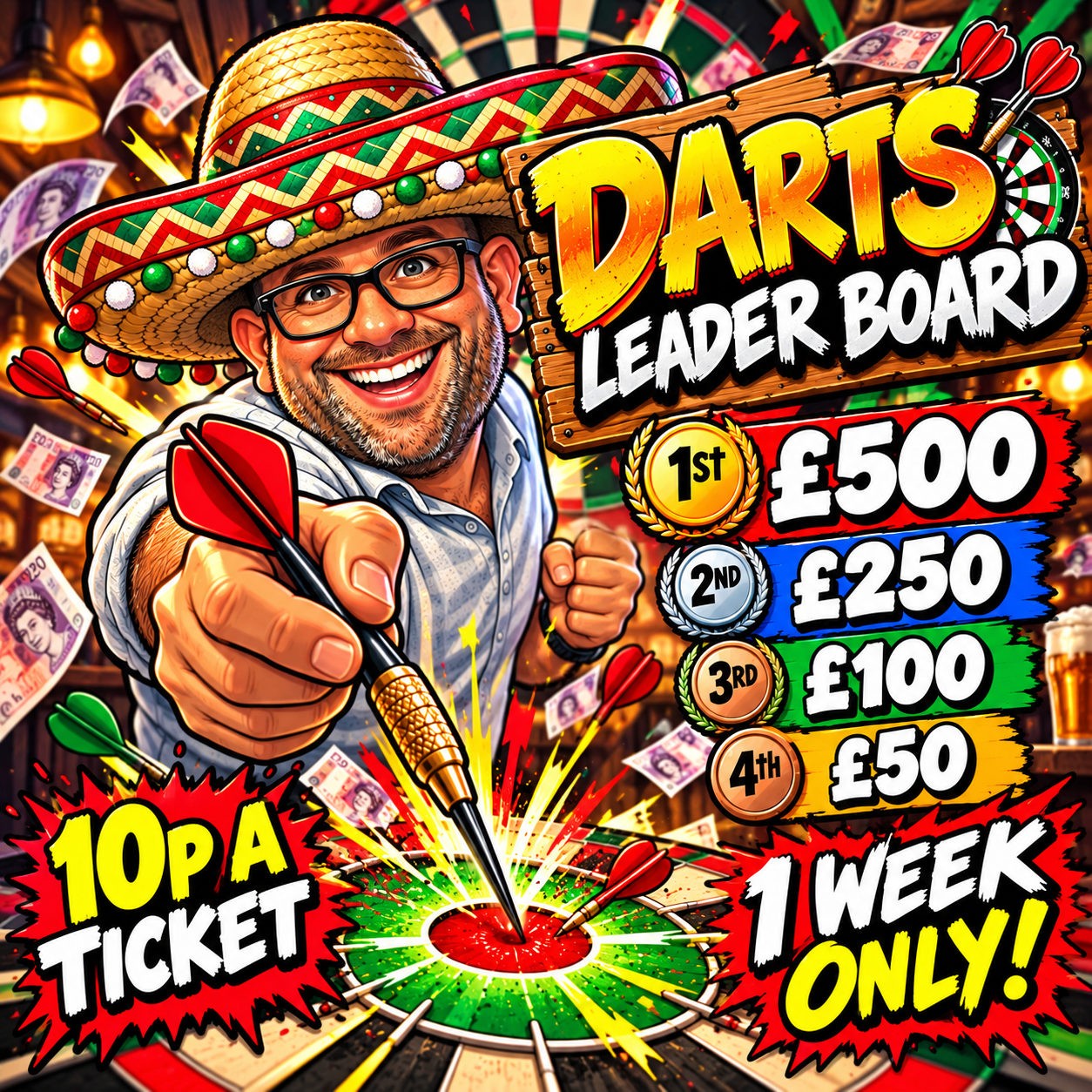 Darts Leader Board