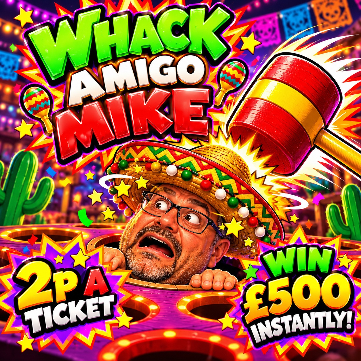 🔨 WHACK A MIKE! 🎅🏻 🔨