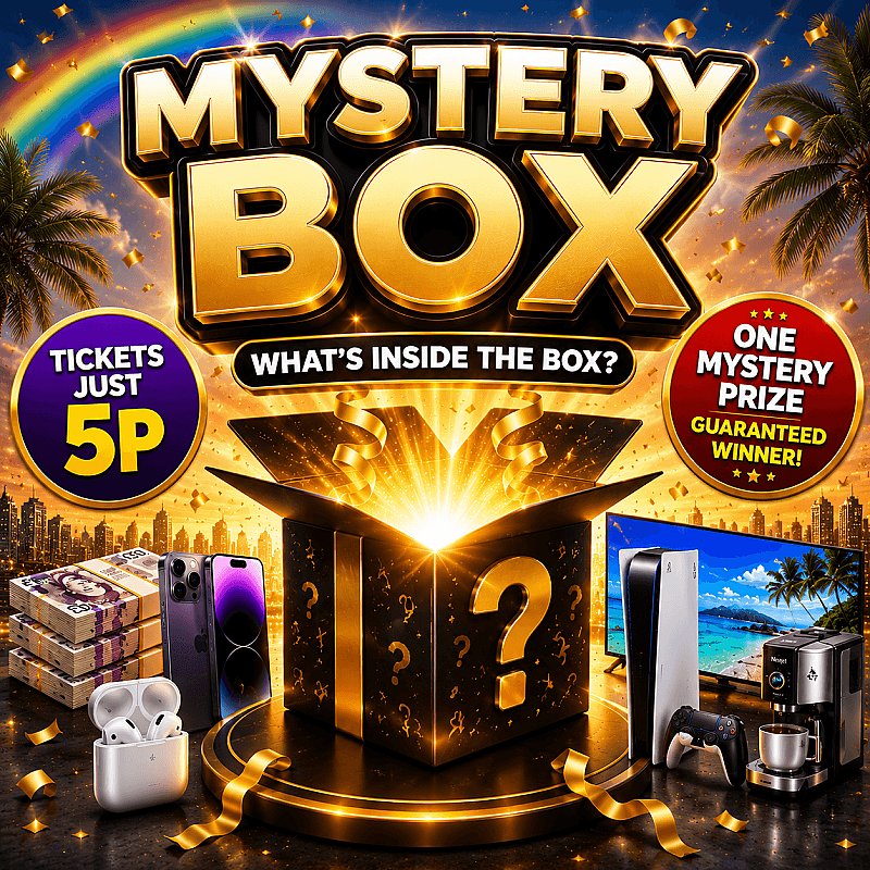 Mystery Box - Win A Mystery Prize 