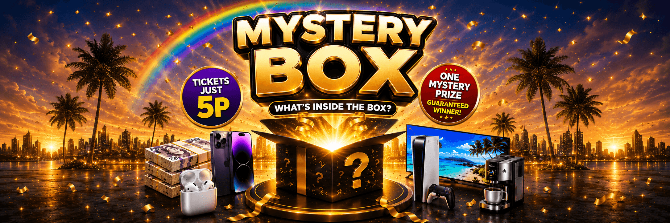 Mystery Box - Win A Mystery Prize 