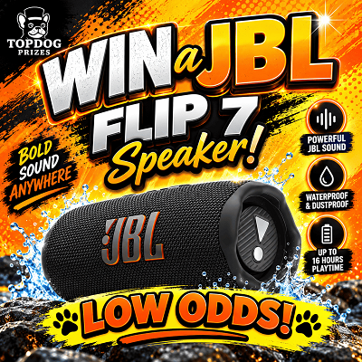 Win a JBL Flip 7 Wireless Speaker