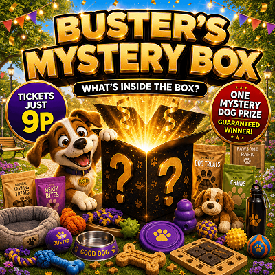 Buster’s Mystery Box - Win A Mystery Doggy Surprise