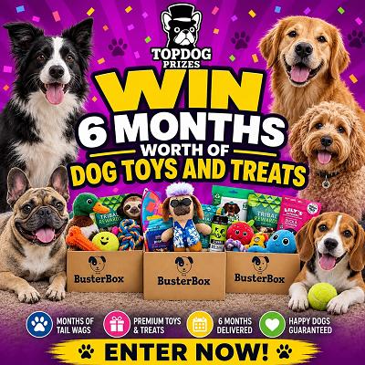Win 6 Months of Dog Goodies.