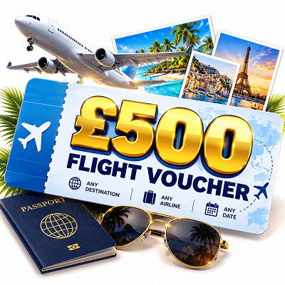 £500 Flight Voucher
