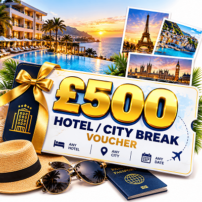 £500 Hotel / City Break Voucher