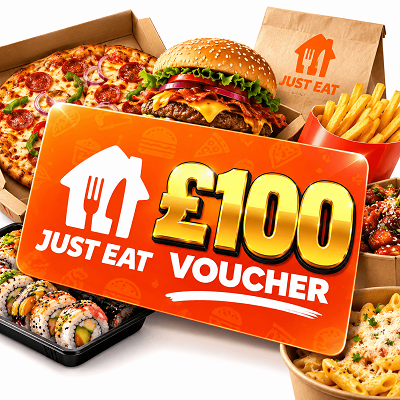 £100 Just Eat Voucher