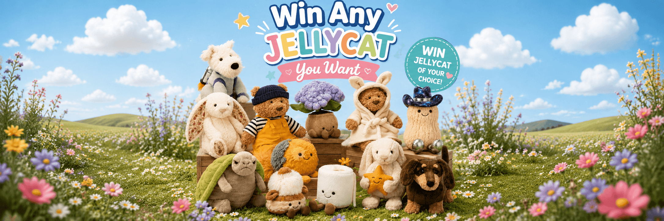 Win Any JellyCat You Want 🧸