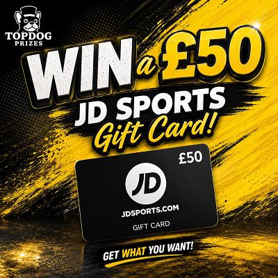 Win a £50 JD SPORTS Gift Card!
