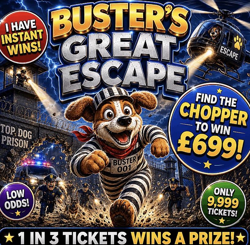 Buster's Great Escape 🚨 🚁