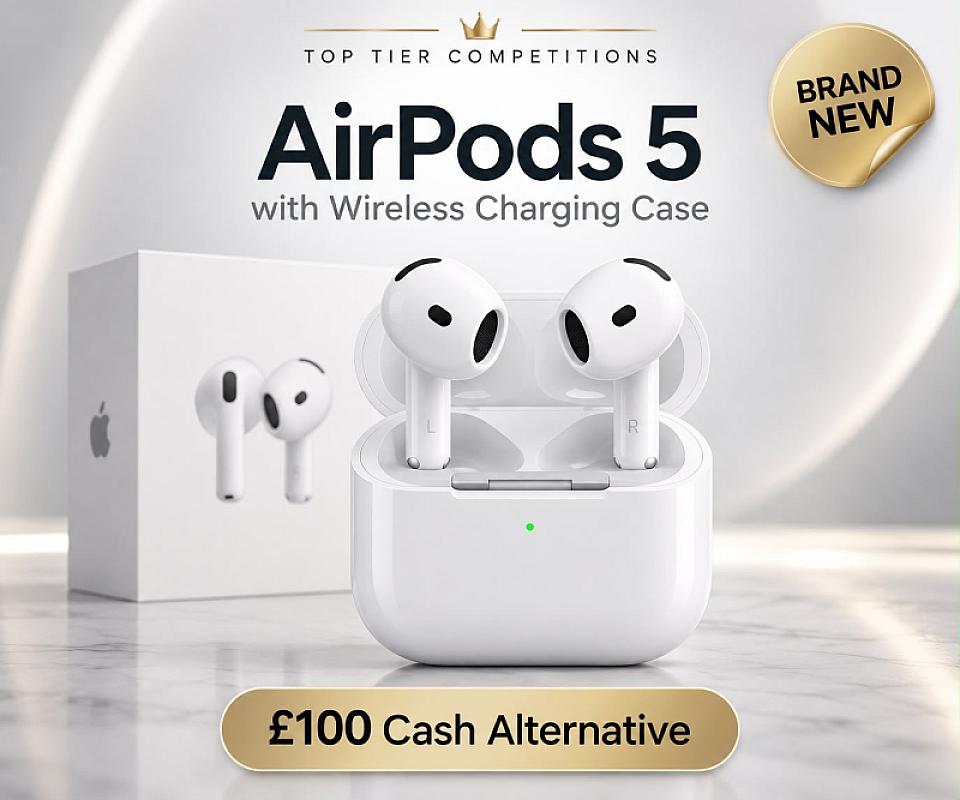 APPLE AIRPODS 5 OR £100