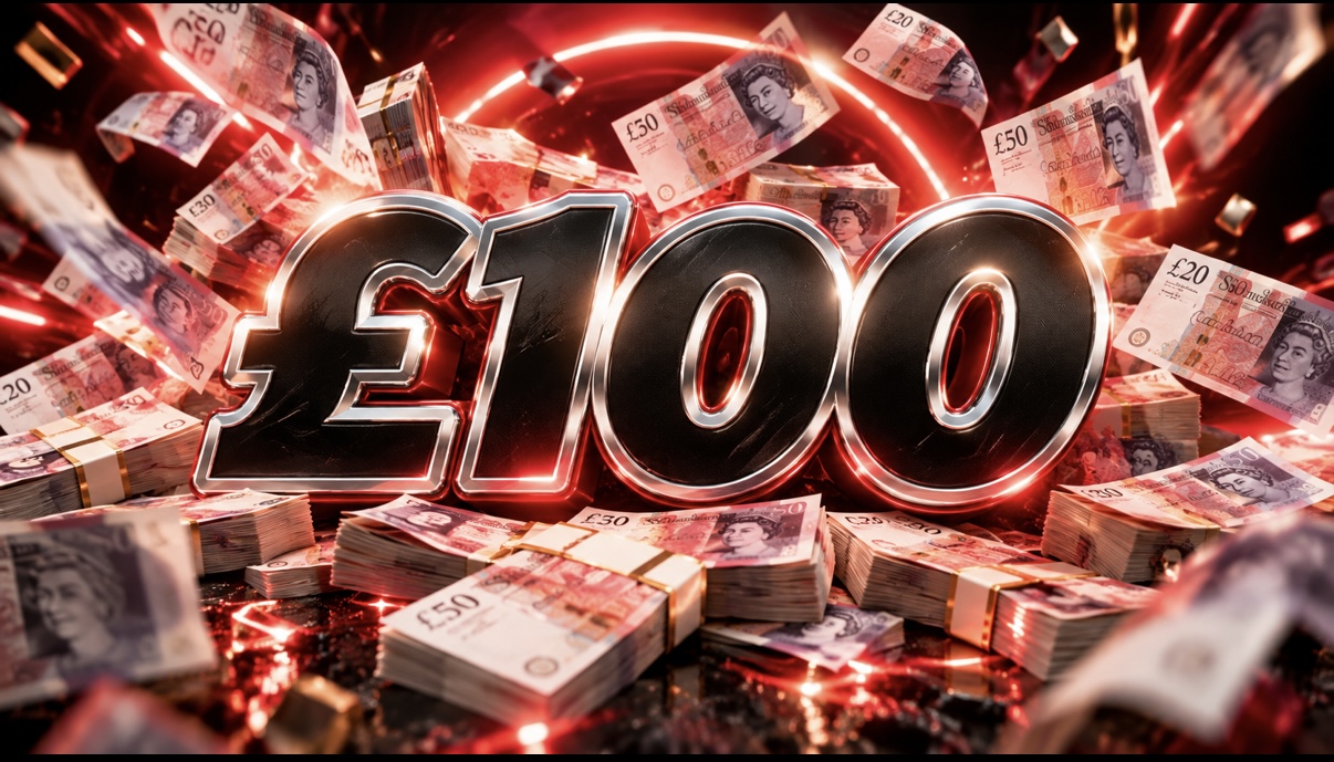 £100 TAX-FREE CASH