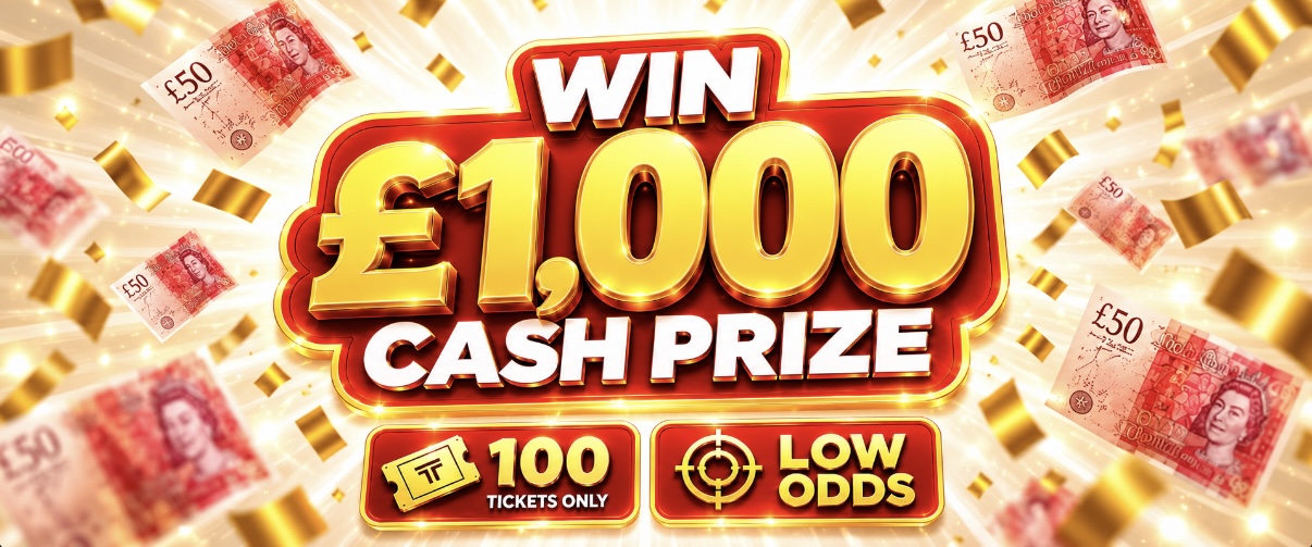 £1000 TAX-FREE CASH