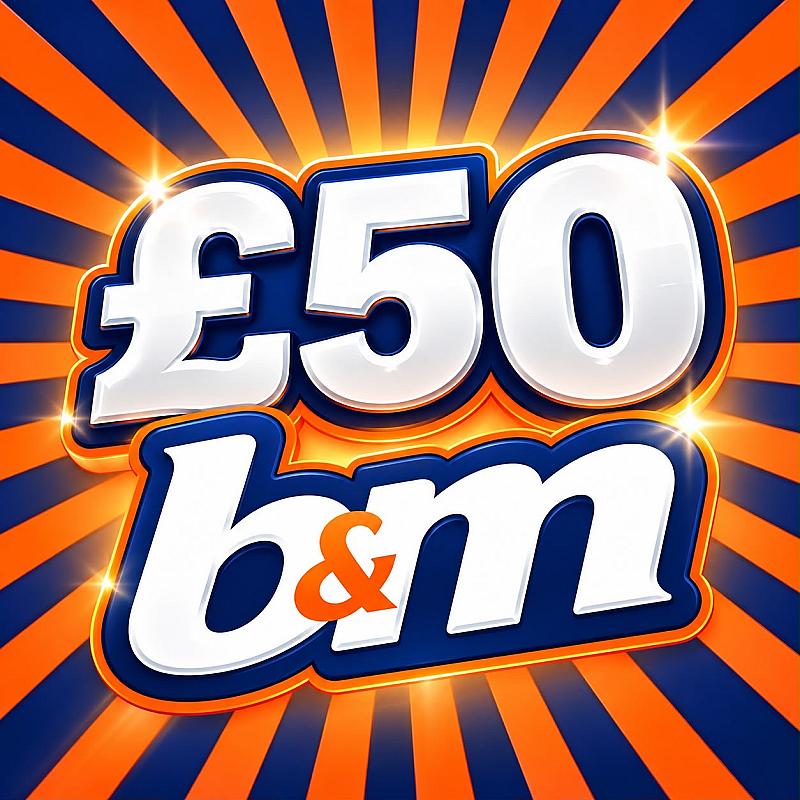 £50 B&M VOUCHER