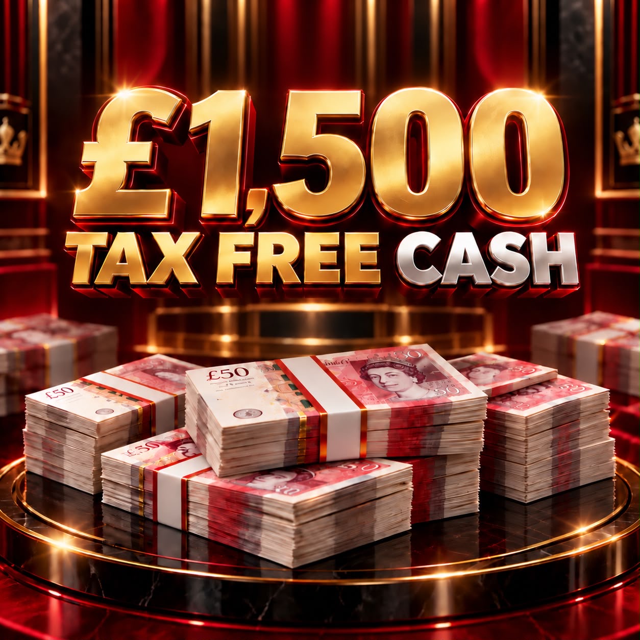 £1500 TAX-FREE CASH