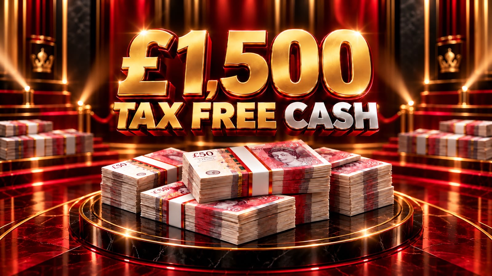 £1500 TAX-FREE CASH
