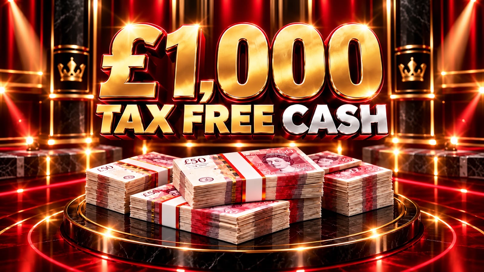 £1000 TAX-FREE CASH