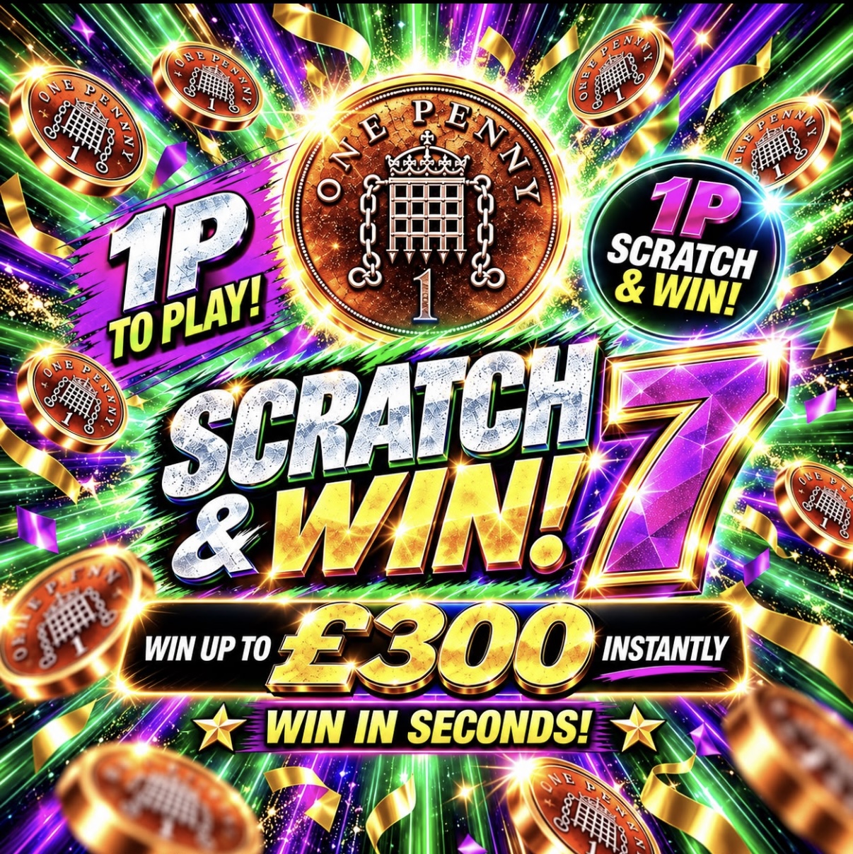 Scratch &amp; Win 7