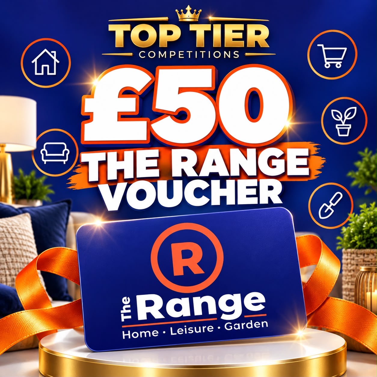 THE RANGE £50 VOUCHER