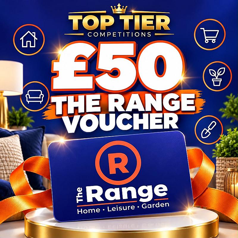 THE RANGE £50 VOUCHER