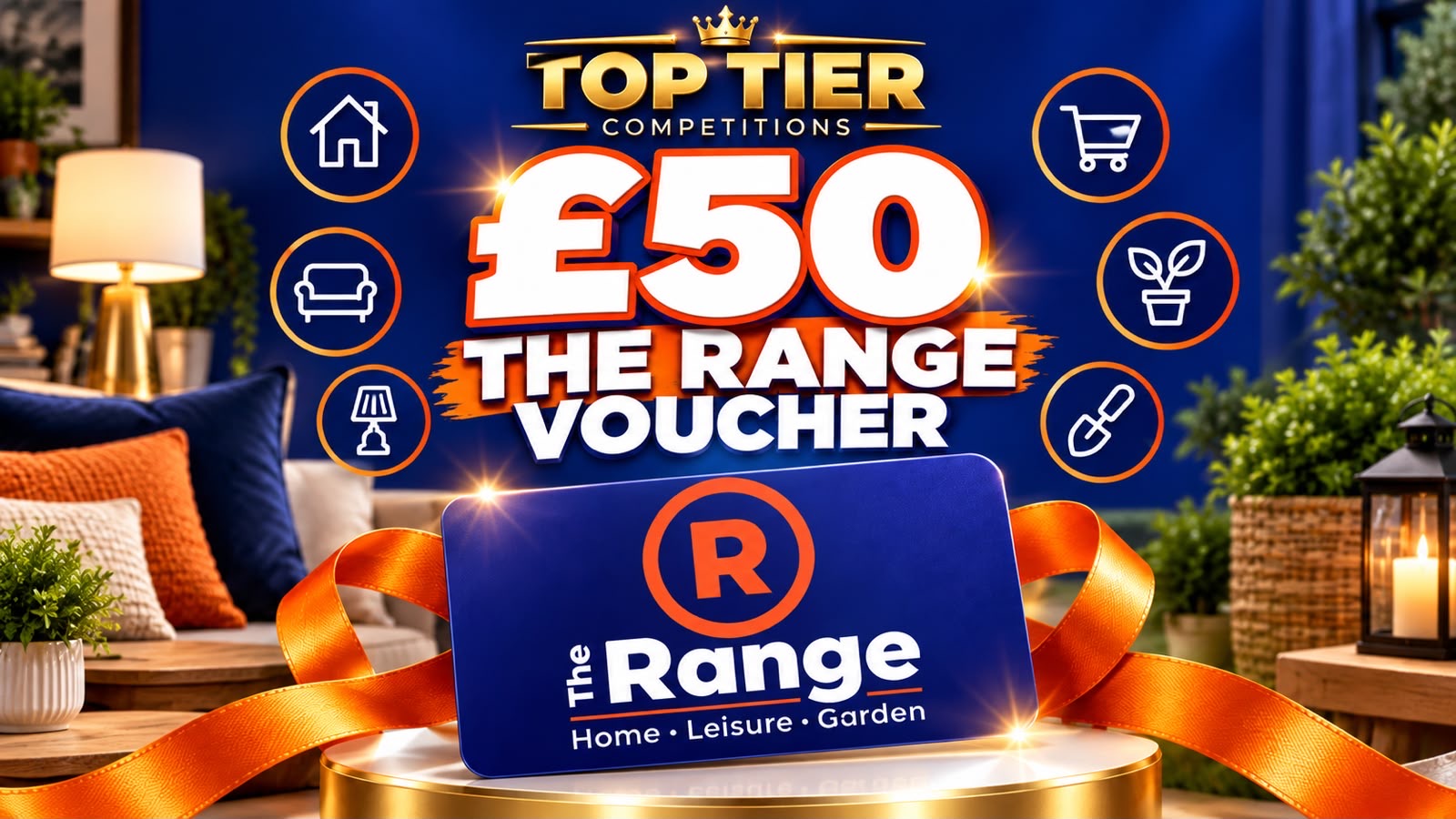 THE RANGE £50 VOUCHER