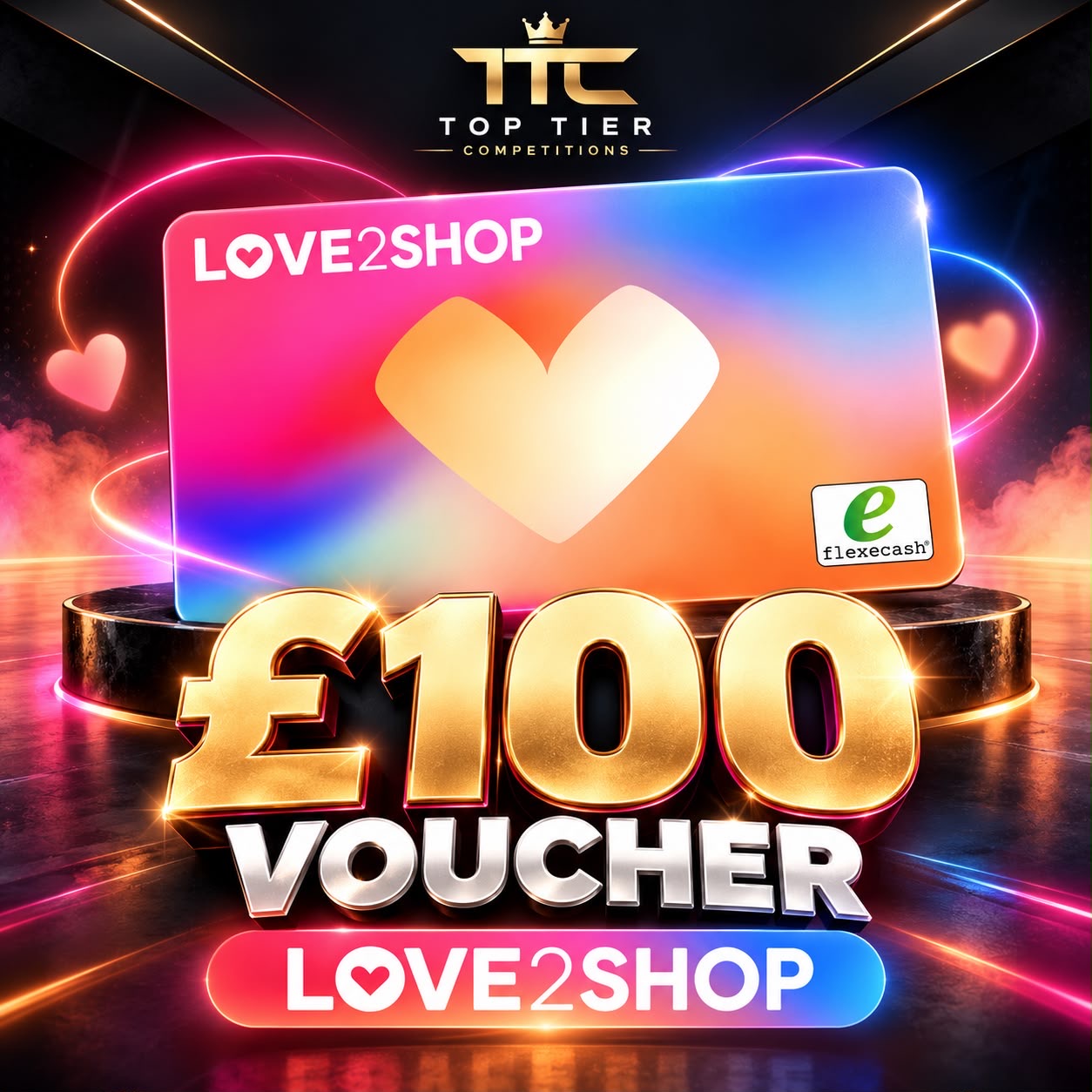 £100 LOVE2SHOP VOUCHER