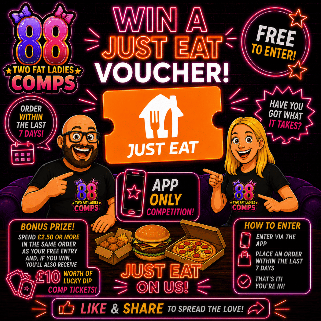 🎉 FREE APP-ONLY COMPETITION – BIG FAT SATURDAY NIGHT TAKEAWAY! 🍔🍕🍟 (31/10/2026) READ THE DESCRIPTION IN FULL