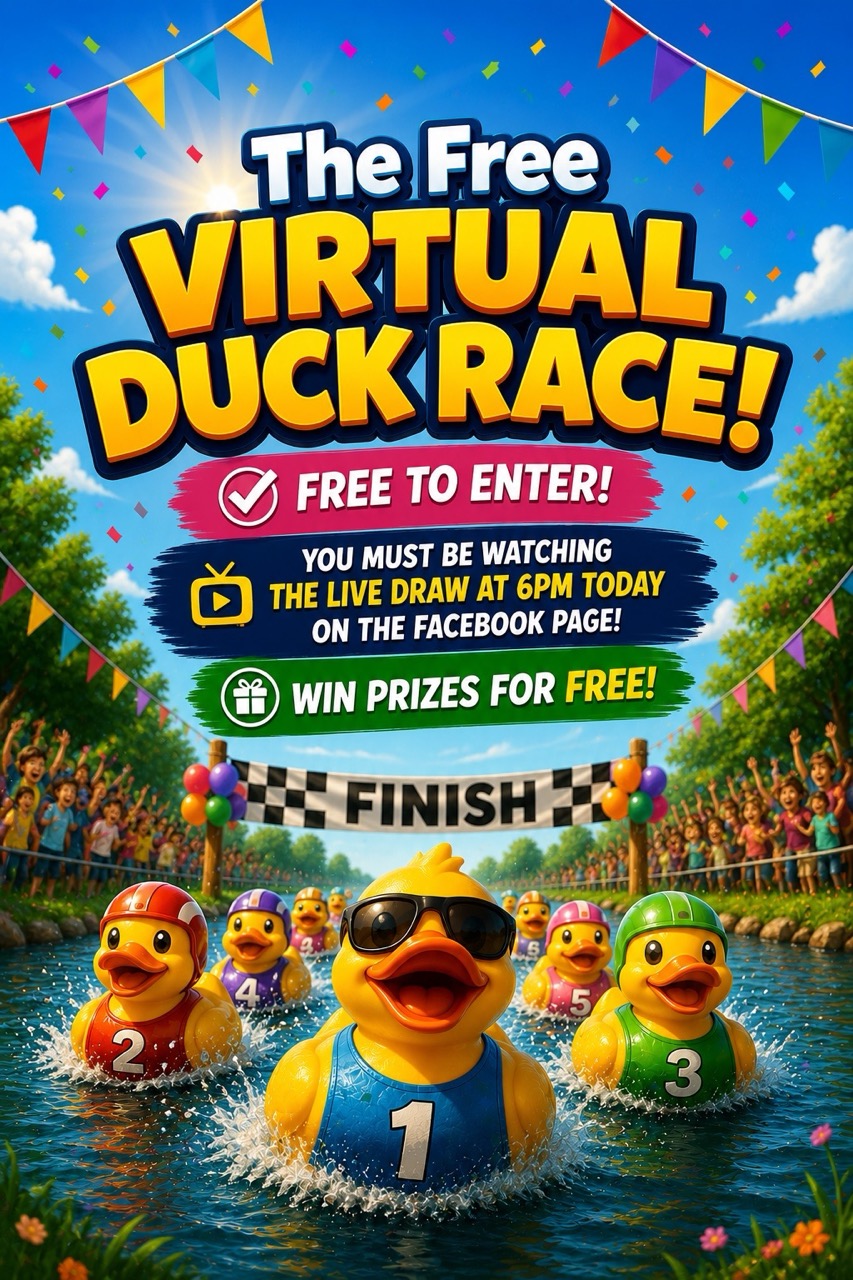 The FREE Virtual Duck Race - Win Prizes for Free - Drawn live on 17/9/26 - Enter here 🎣