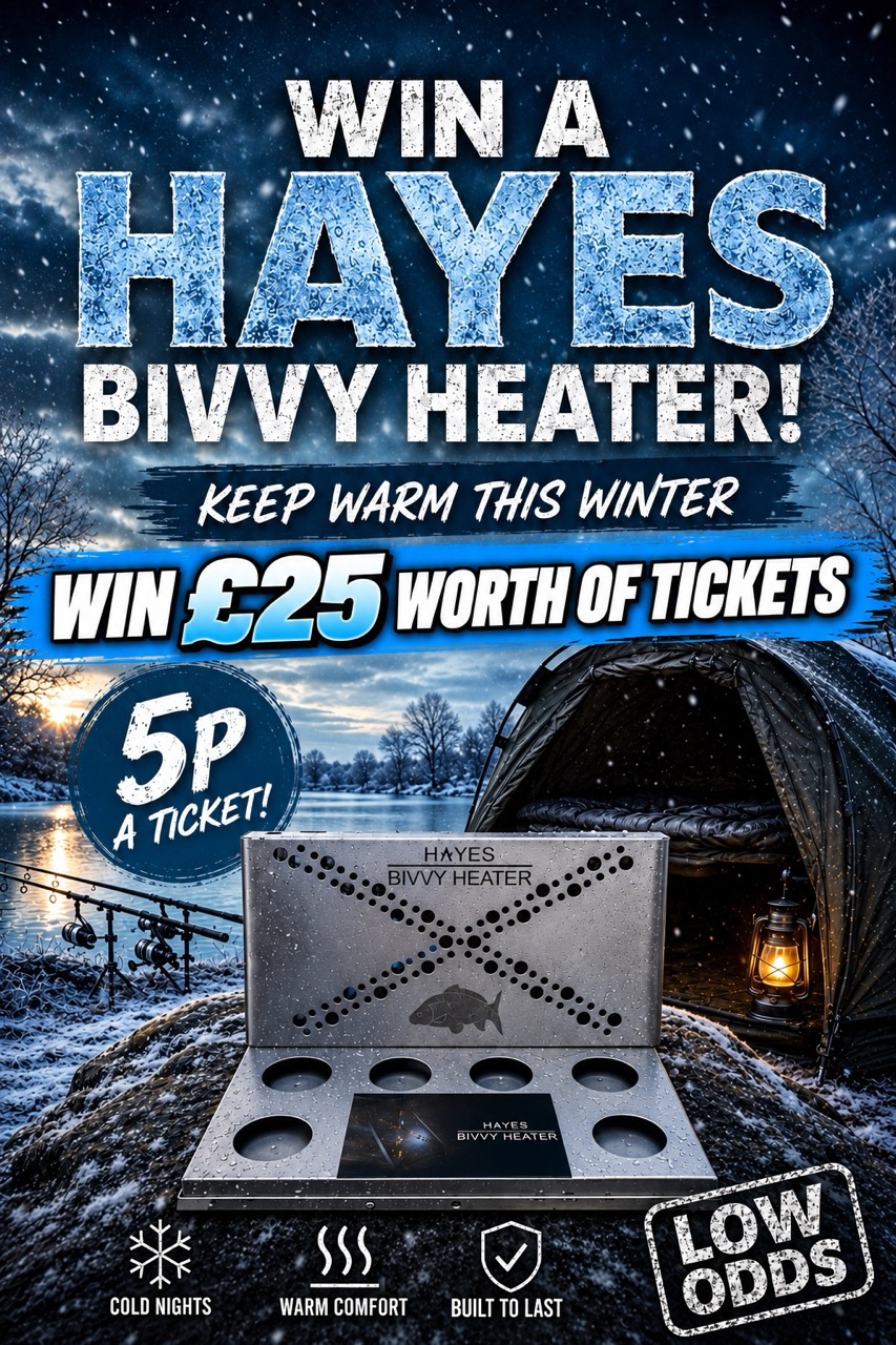 Win £25 worth of tickets into Hayes Bivvy Heater - 5p