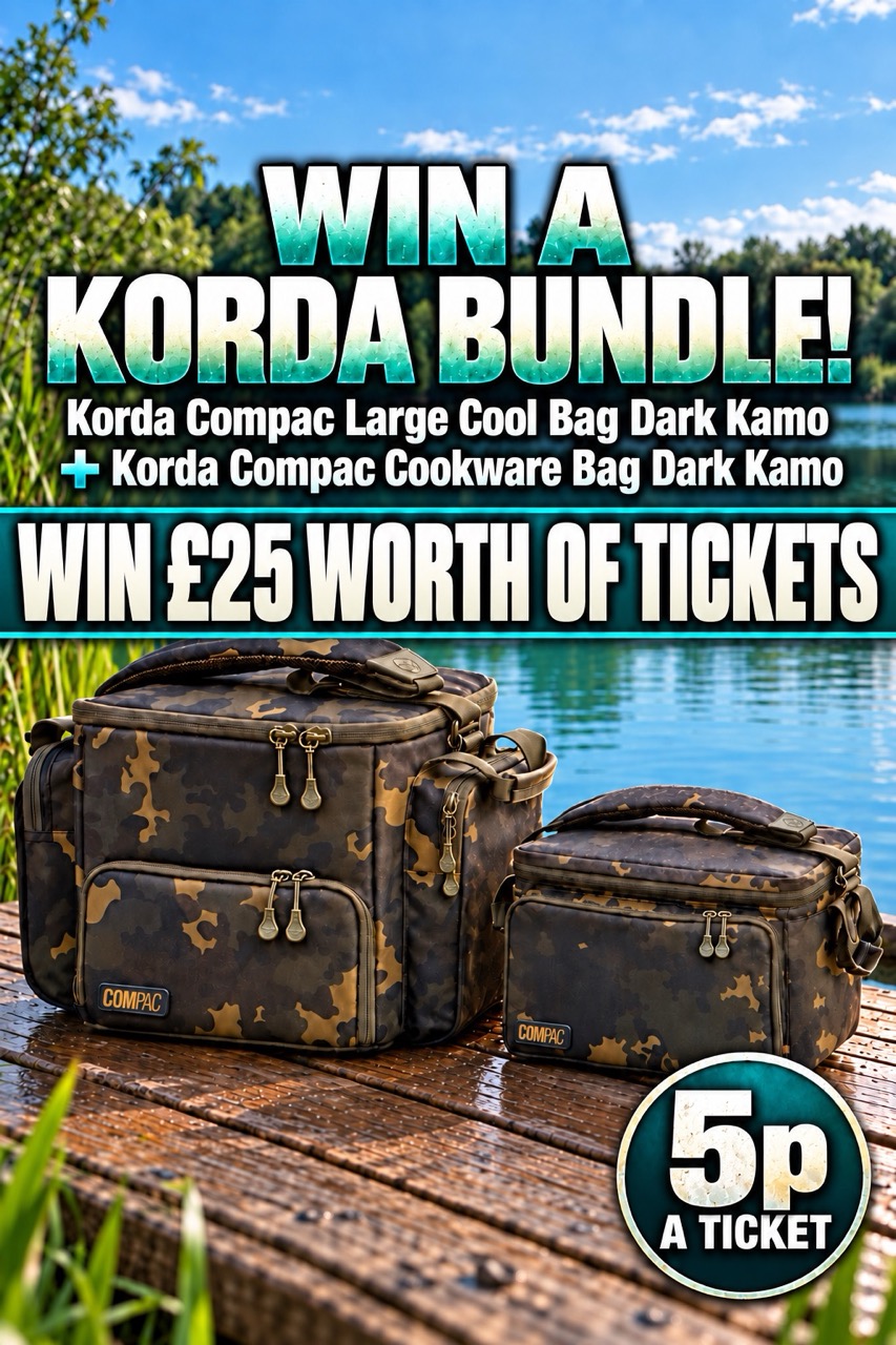 Win £25 worth of tickets into Korda Bundle - 5p