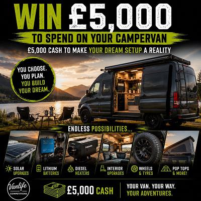 Win £5,000 to Transform Your Campervan!