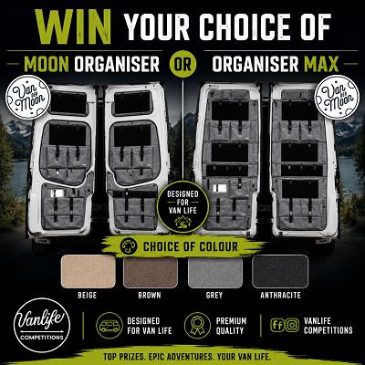 Win Your Choice of a Van Der Moon Organiser!