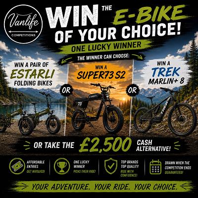 Win an E-bike of your choice!