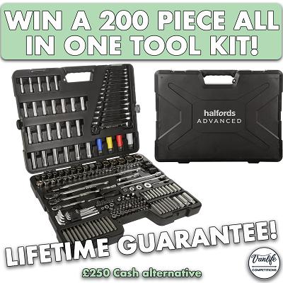 Win A 200 Piece Tool Kit! 