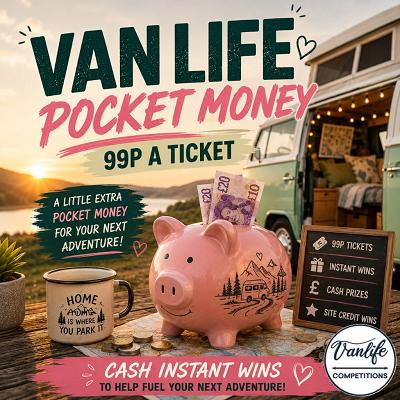 Vanlife pocket money instant win comp!