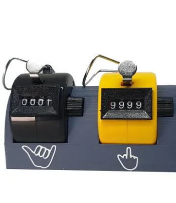 Wave and anchor counter