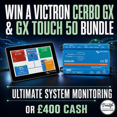 Win A Victron Cerbo and GX Touch 50 Bundle!